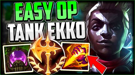 mobafire ekko|tank ekko season 14.